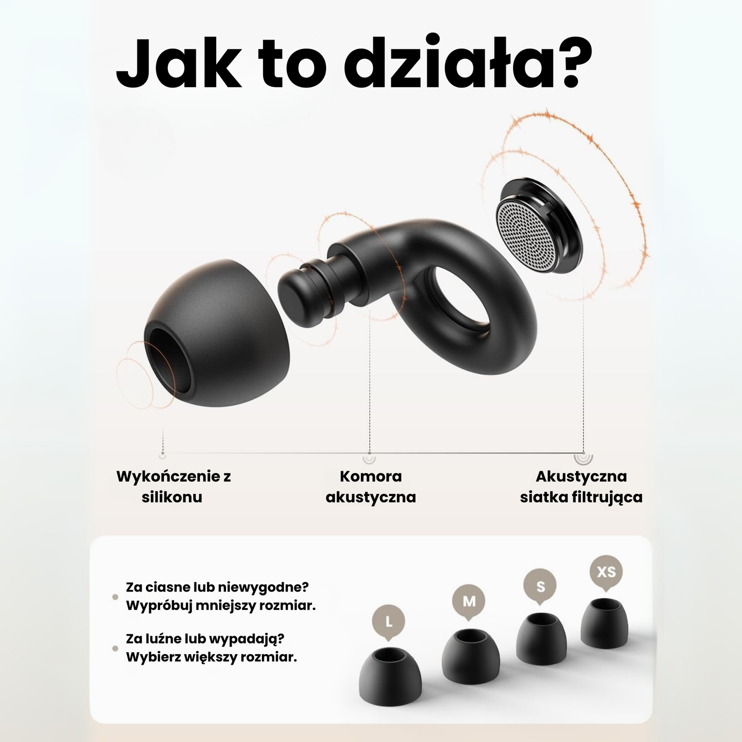 Zatyczki wyciszające SilentPro